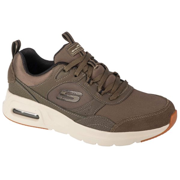 Buty sportowe Sneakersy męskie, Skechers Skech-Air Court - Homegrown. Zielone buty sportowe męskie Skechers, bez zapięcia, trekkingowe. Za 349.99 zł.
