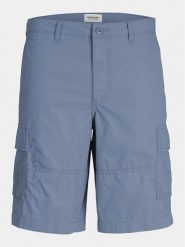 Jack & Jones Szorty materiałowe Jpstcole 12253222 Niebieski Loose Fit. Niebieskie szorty męskie Jack & Jones, m, bez wzorów, z bawełny. Za 69.99 zł.