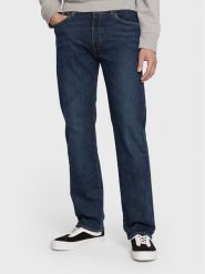 Levi's® Jeansy 501® 00501-3199 Granatowy Straight Leg. Niebieskie jeansy męskie . Za 419.99 zł.