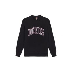 Bluza z długim rękawem Dickies Aitkin. Czarne bluzy męskie Dickies, m, bez wzorów, bez kaptura. W wyprzedaży za 301.65 zł.