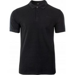 Koszulka Polo Męska Romso. Czarne koszulki polo męskie Hi-tec, m, bez wzorów, sportowe, bez ramiączek. Za 99.99 zł.