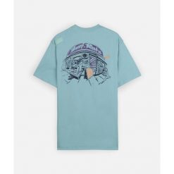 Koszulka Oxbow Surfrats Blue. Niebieskie koszulki sportowe męskie Oxbow, bez wzorów, bez kołnierzyka, bez ramiączek. Za 148.01 zł.