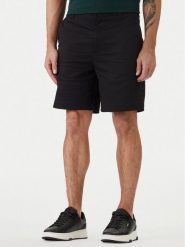 HUGO Szorty materiałowe Genar261S 50567293 Czarny Slim Fit. Czarne szorty męskie Hugo, m, bez wzorów, z bawełny. Za 399.99 zł.