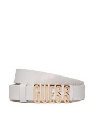 Guess Pasek Damski Vikky BW9114 P4225 Beżowy. Brązowe paski damskie Guess, z aplikacjami, ze skóry. Za 149.99 zł.