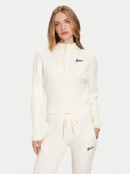Guess Kardigan V5BR02 Z0572 Beżowy Regular Fit. Brązowe kardigany damskie Guess, xl, z aplikacjami, z syntetyku. Za 349.99 zł.