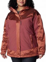 Kurtka ocieplana damska Columbia Point Park Insulated Jacket - faded peach sheen/beetroot. Fioletowe kurtki sportowe damskie Columbia, bez wzorów, bez kaptura. Za 698.43 zł.