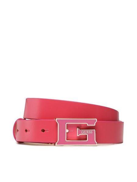 Guess Pasek Damski Not Coordinated Belts BW7780 LEA25 Różowy. Czerwone paski damskie Guess, z aplikacjami, ze skóry. Za 319.99 zł.