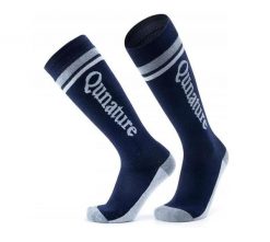 Zimowe skarpety sportowe unisex Qunature z wełną merino. Białe skarpety damskie QUNATURE, bez wzorów, z elastanu. Za 60.00 zł.
