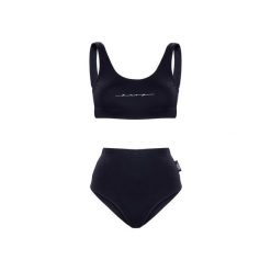 Strój Kąpielowy 2`częściowy Black. Czarne bikini damskie Harp team, z nadrukiem. Za 189.00 zł.