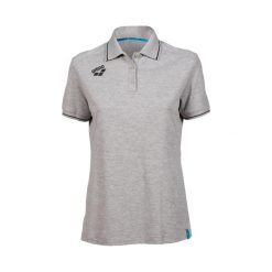 Koszulka polo damska Arena Team Polo shirt Solid Cotton. Szare koszulki sportowe damskie Arena, m, bez wzorów, z bawełny, bez kołnierzyka, bez ramiączek, na golfa. Za 169.99 zł.