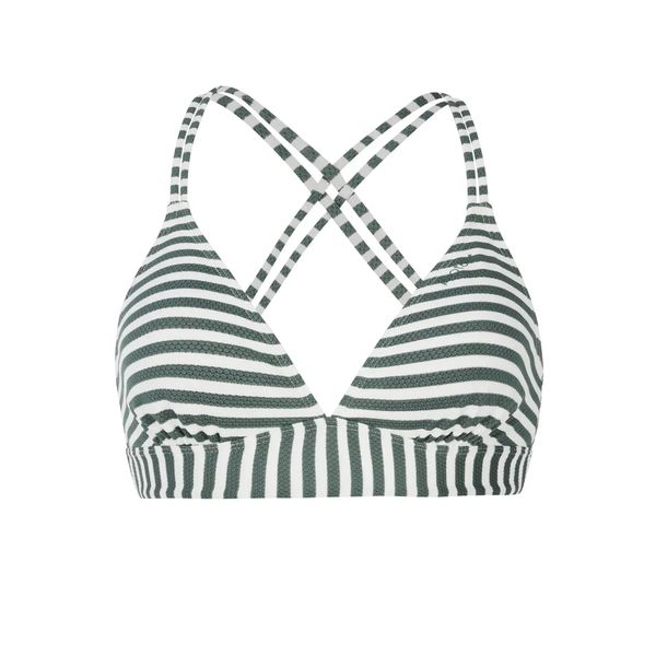 Damski top do kostiumu kąpielowego Protest MIXSuperol. Zielone topy damskie Protest, s, bez wzorów, z elastanu, bez kołnierzyka, bez ramiączek. Za 219.00 zł.