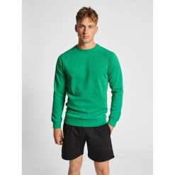 Bluza Hummel Red Classic. Zielone bluzy męskie Hummel, s, bez wzorów, z bawełny, bez kaptura, na fitness i siłownię. Za 157.00 zł.