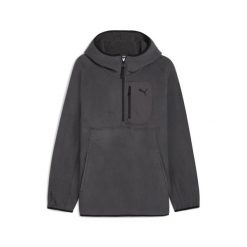 Męska bluza z kapturem PUMATECH z zamkiem 1/2 PUMA Dusky Gray. Szare bluzy męskie Puma, m, bez wzorów, z kapturem. Za 299.00 zł.