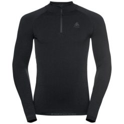 T-shirt Thermique Odlo PERFORMANCE WARM ECO. Czarne t-shirty męskie Odlo, na zimę, m, bez wzorów, sportowe, bez kołnierzyka. Za 459.99 zł.
