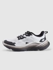 4F Buty do biegania Freemove Mesh damskie - białe 37. Białe obuwie sportowe damskie 4f, bez wzorów, z meshu, do biegania. Za 329.99 zł.