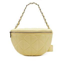 Torebka DeeZee. Żółte torebki do ręki damskie DeeZee, bez wzorów, klasyczne, bez dodatków. Za 119.99 zł.