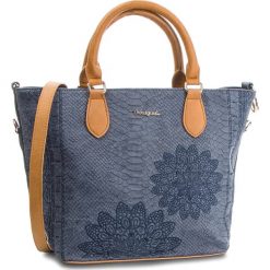 Torebka DESIGUAL - 18WAXPCV 4092. Niebieskie torebki do ręki damskie Desigual, ze skóry ekologicznej. W wyprzedaży za 239.00 zł.