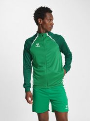 Bluza dresowa zapinana na zamek błyskawiczny Hummel Lead 2.0. Niebieskie bluzy damskie Hummel, xl, bez wzorów, z dresówki, bez kaptura. Za 233.40 zł.