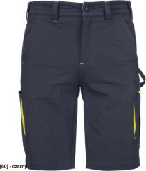 L-SURE DAWSON - Wygodne męskie szorty materiał typu stretch elementy odblaskowe i Hi-vis wiele kieszeni S. Szorty męskie CERVA, l, bez wzorów, z materiału. Za 197.60 zł.