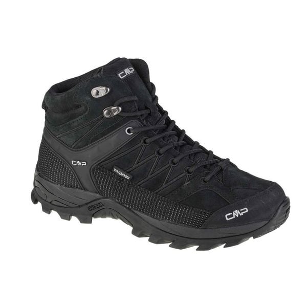 Buty trekkingowe męskie, CMP Rigel Mid. Czarne trekkingi męskie CMP, outdoorowe. Za 349.99 zł.