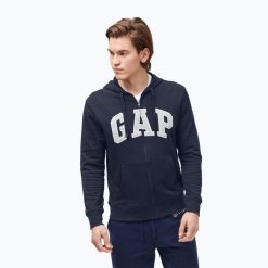 Bluza męska GAP XLS FT Arch FZ HD. Niebieskie bluzy męskie GAP, m, bez wzorów, bez kaptura. Za 159.99 zł.