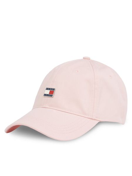 Tommy Jeans Czapka z daszkiem Tjw Heritage Plaque Cap AW0AW16986 Różowy. Czerwone czapki i kapelusze damskie Tommy Jeans, bez wzorów, z bawełny. Za 89.99 zł.