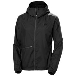 Damska kurtka wodoodporna Helly Hansen Rapide Insulator Wind. Czarne kurtki damskie Helly Hansen, s, bez wzorów, z dzianiny, z kapturem, do biegania. Za 937.00 zł.