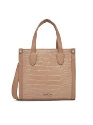DeeZee Torebka DZE-S-015-07 Beżowy. Brązowe torebki do ręki damskie DeeZee, bez wzorów, ze skóry, bez dodatków. Za 139.99 zł.