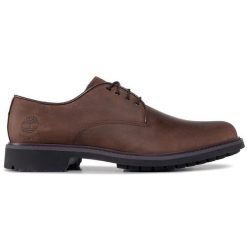 Półbuty Timberland. Brązowe półbuty na co dzień męskie Timberland, bez zapięcia. Za 599.99 zł.