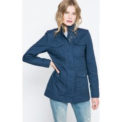 Hilfiger Denim - Kurtka. Szare kurtki damskie Hilfiger Denim, z bawełny. W wyprzedaży za 429.90 zł.