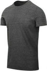 T-Shirt Slim - Melange Black-Grey - XS/Regular. Czarne t-shirty męskie HELIKON, m, bez wzorów, bez kołnierzyka. Za 128.58 zł.