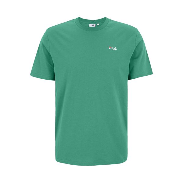 Koszulka Fila Laas. Zielone koszulki sportowe męskie Fila, m, bez wzorów, bez kołnierzyka, bez ramiączek. Za 79.00 zł.