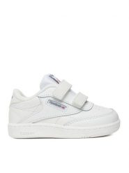 Reebok Sneakersy EO-CLUB C 2V 2.0 100075007 Biały. Białe buty sportowe dziewczęce Reebok, bez wzorów, ze skóry, bez zapięcia. Za 159.99 zł.