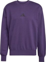 Bluza męska adidas Essentials Feelcozy Fleece fioletowa JX3313 L. Fioletowe bluzy męskie Adidas, l, bez wzorów, bez kaptura. Za 284.71 zł.