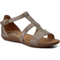 Sandały CLARKS - Autumn Fresh 261243694 Sage Combi. Klapki damskie marki Clarks. W wyprzedaży za 199.00 zł.