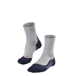 Skarpetki Falke RU4. Brązowe skarpety męskie Falke, bez wzorów, z bawełny. Za 142.00 zł.