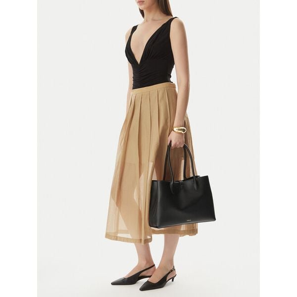 Torebka Furla. Czarne torebki do ręki damskie Furla, bez wzorów, klasyczne, bez dodatków. Za 1,529.00 zł.