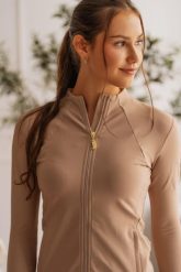 Bluza techniczna z zamkiem JD ATTACK Elite. Brązowe bluzy damskie JD ATTACK, l, bez wzorów, z materiału, bez kaptura. Za 269.00 zł.