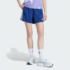 SZORTY STADIUM MESH. Niebieskie szorty sportowe damskie Adidas, s, bez wzorów, z gumy, sportowe. Za 179.00 zł.