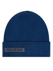 Guess Czapka AM9583 POL01 Granatowy. Niebieskie rękawiczki damskie Guess, na zimę, z aplikacjami, z materiału. Za 139.99 zł.