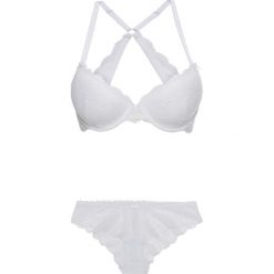 Biustonosz usztywniany + figi hipster (2 części) bonprix biały. Biustonosze marki KALENJI. Za 74.99 zł.