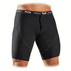 Spodenki neoprenowe kompresyjne męskie McDavid Neoprene Short. Czarne szorty męskie MCDAVID, m, bez wzorów, z neoprenu. Za 239.89 zł.
