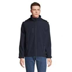Kurtka Soft Shell Dla Dorosłych Unisex Falcon 3 W 1. Niebieskie kurtki sportowe męskie SOL'S, m, bez wzorów, trekkingowe. Za 490.99 zł.