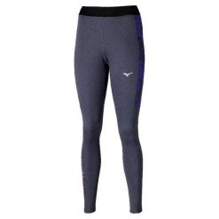 Damskie legginsy Mizuno VIRT G5. Szare legginsy sportowe damskie Mizuno, bez wzorów, na fitness i siłownię. Za 346.50 zł.