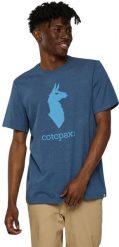 M'S Cotopaxi Llama T-Shirt, Deep Sea, M. Niebieskie t-shirty męskie Cotopaxi, m, bez wzorów, bez kołnierzyka. Za 120.13 zł.