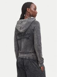 Juicy Couture Bluza JCWAS226320 Czarny Regular Fit. Czarne bluzy damskie Juicy Couture, xl, bez wzorów, z bawełny, bez kaptura. Za 359.99 zł.