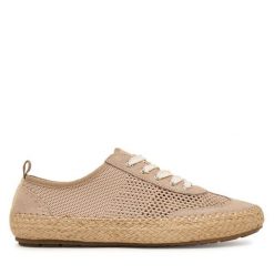 Espadryle EMU Australia. Brązowe espadryle damskie Emu Australia, bez wzorów, bez obcasa, bez zapięcia. Za 338.99 zł.
