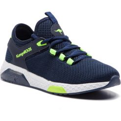 Buty KANGAROOS - Kadee Sock 18322 000 4054 Dk Navy/Lime. Półbuty chłopięce KangaRoos. W wyprzedaży za 149.00 zł.