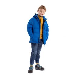 Trespass Tuff - Męski Jkt Blue. Niebieskie kurtki sportowe męskie Trespass, m, bez wzorów, z puchu, trekkingowe. W wyprzedaży za 285.95 zł.
