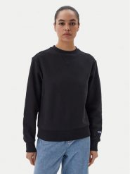Champion Bluza 117871 Czarny Regular Fit. Czarne bluzy damskie Champion, l, bez wzorów, z bawełny, bez kaptura. Za 239.99 zł.